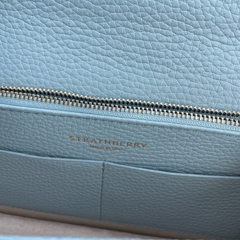 Strathberry Crescent  Croc-Embossed leather bag - Picture 11 of 11